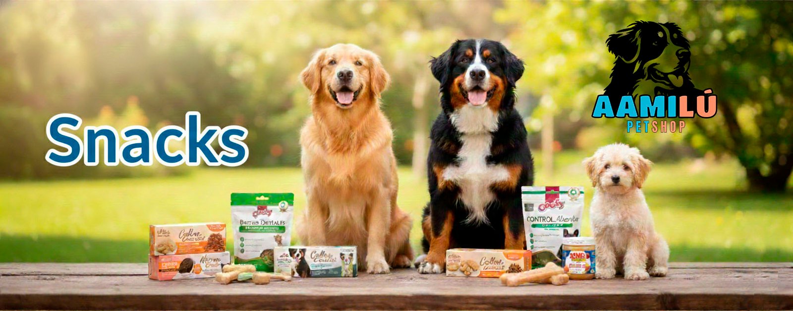 Banner Snacks Aamilú